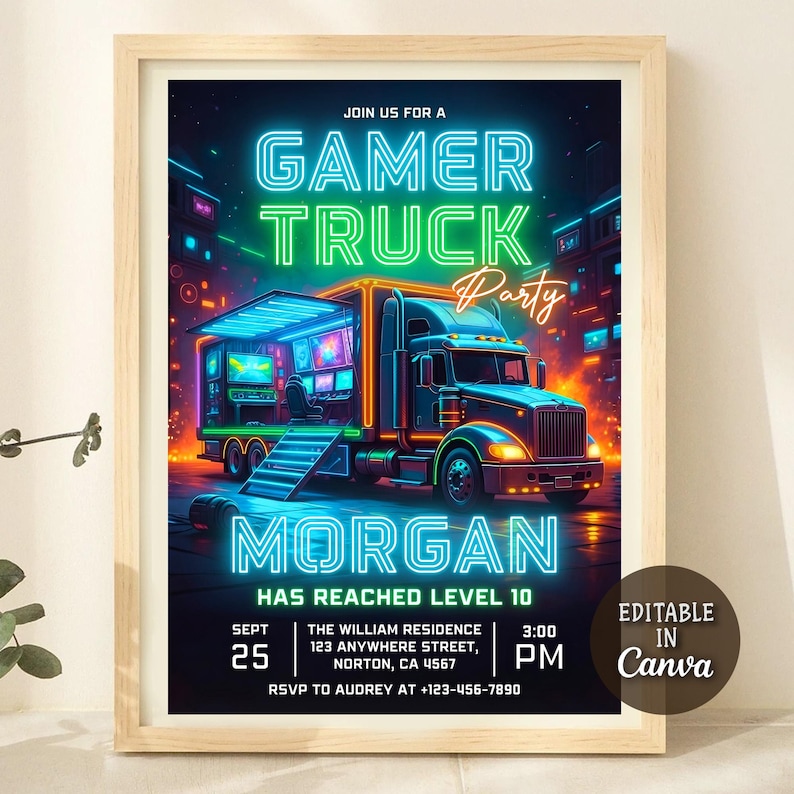 video truck invite,video gamer truck,game truck boy,boy game truck,game truck invite,video game party,neon game truck,video truck party,video game invite,gamer truck invite,gamer truck party,game invitation,Gaming Birthday,Gamer Truck Birthday,Video Game Birthday,Gamer Invitation,Gaming Bus Birthday,Gaming Invitation,Editable Template,Birthday Invitation,Editable Invitation