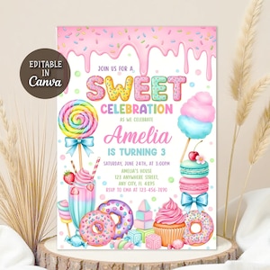 Ice cream invitation,Dessert Birthday,Cake invitation,Sweet invitation,Sprinkles Party,Sweet celebration,Donut invitation,Candy invitation,Sweets invitation,Sweet Party,sweet one invitation,two sweet invitation,four-ever sweet,candyland party,candyland birthday,candy invite,candyland invitation,candy party,candy birthday,girl invitation,candy evite,candy birthday evite,digital candy invite,candy phone invite,sweets phone invite,sweets evite,sweets phone,Editable Template,Birthday Invitation