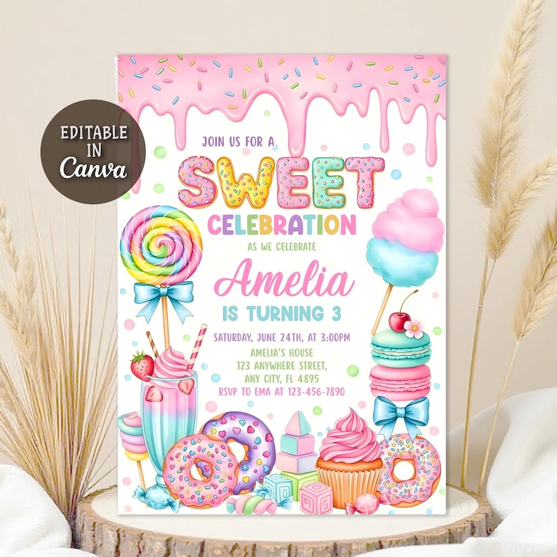 Ice cream invitation,Dessert Birthday,Cake invitation,Sweet invitation,Sprinkles Party,Sweet celebration,Donut invitation,Candy invitation,Sweets invitation,Sweet Party,sweet one invitation,two sweet invitation,four-ever sweet,candyland party,candyland birthday,candy invite,candyland invitation,candy party,candy birthday,girl invitation,candy evite,candy birthday evite,digital candy invite,candy phone invite,sweets phone invite,sweets evite,sweets phone,Editable Template,Birthday Invitation