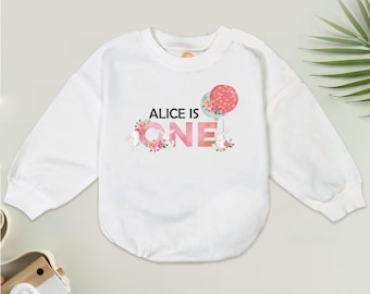 Personalized Bunny Birthday Romper, Some Bunny Is One Baby Outfit, 1st Bunny Birthday, Girl First Birthday Outfit, Rabbit Baby Shower