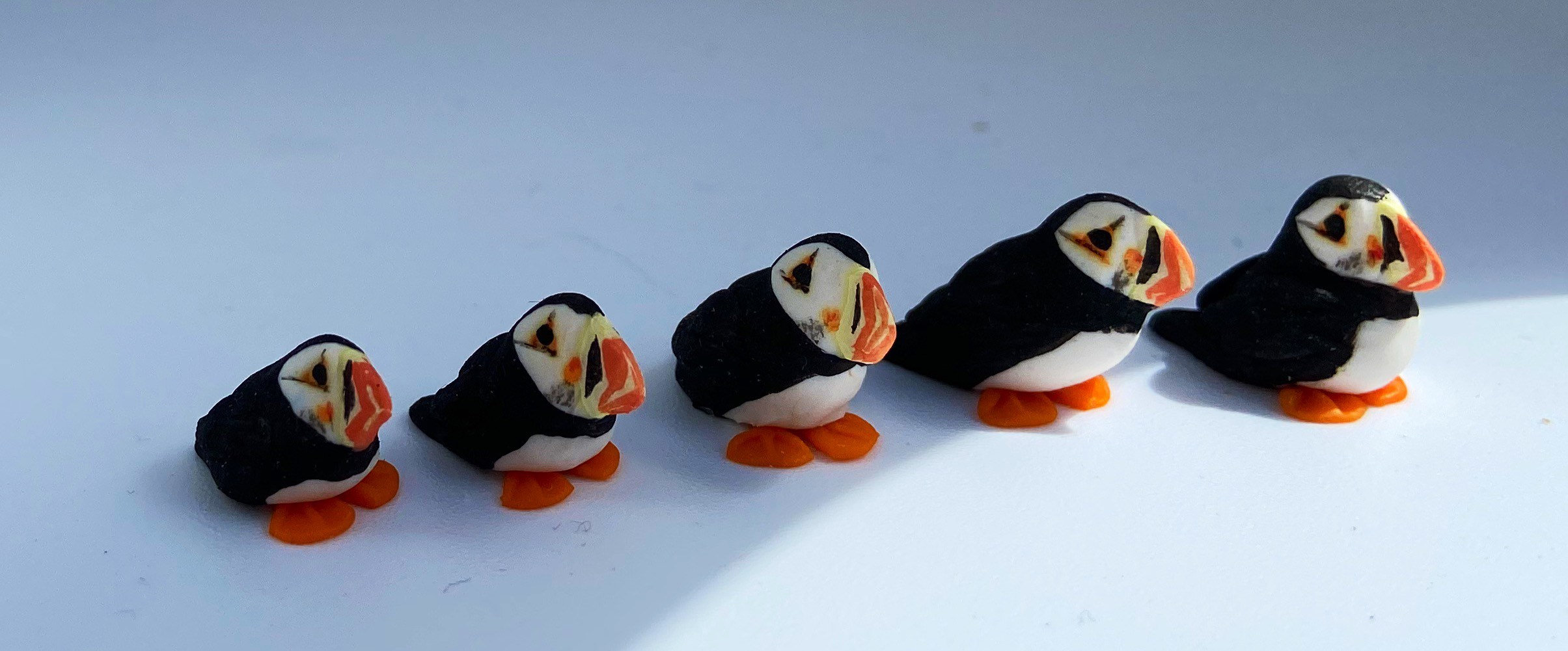 Puffin Model Miniature Puffin Model 1/24 Scale - Etsy