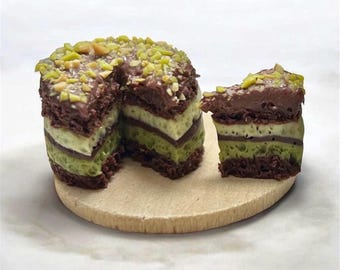 Mele in miniatura per casa delle bambole, scala 1:12, pasticceria