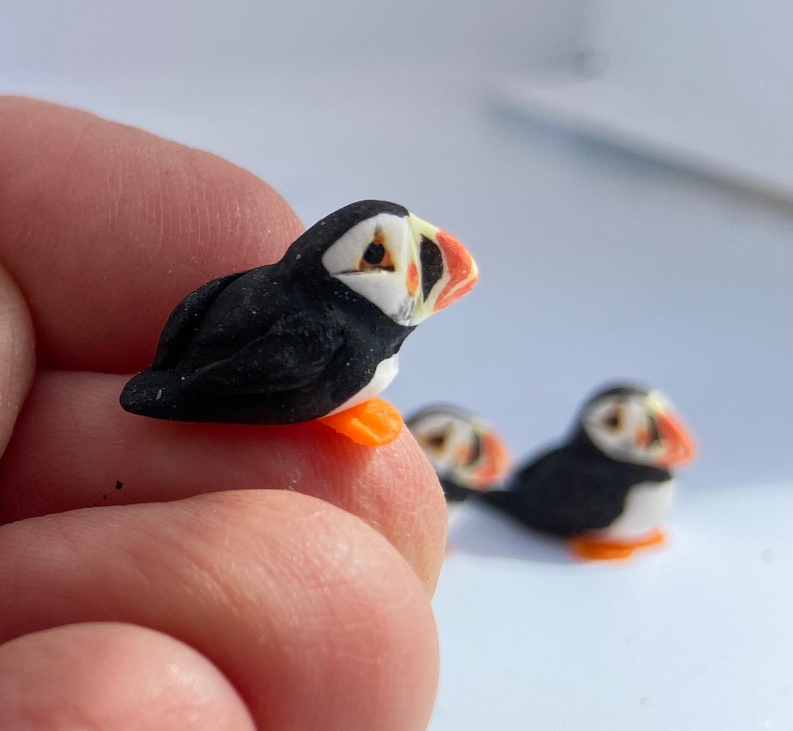Puffin Model Miniature Puffin Model 1/24 Scale - Etsy