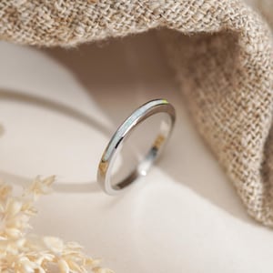 Inlaid Opal Jewelry, White Opal Band, Opal Ring Band, Silver Ring with Crushed Opal, Silver Opal Band, Gift for Grandma, Gift for Women