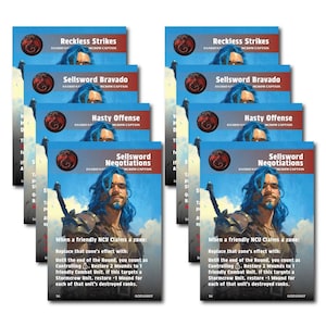 ASOIAF Custom Full Art Cards - Targaryen - Daario Commander Cards (PDF ready for print)