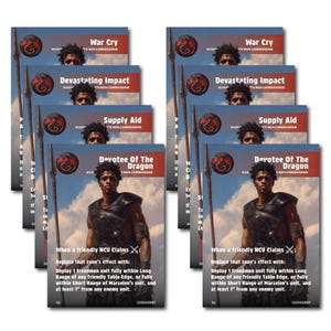 ASOIAF Custom Full Art Cards - Targaryen - Marselen Commander Cards (PDF ready for print)