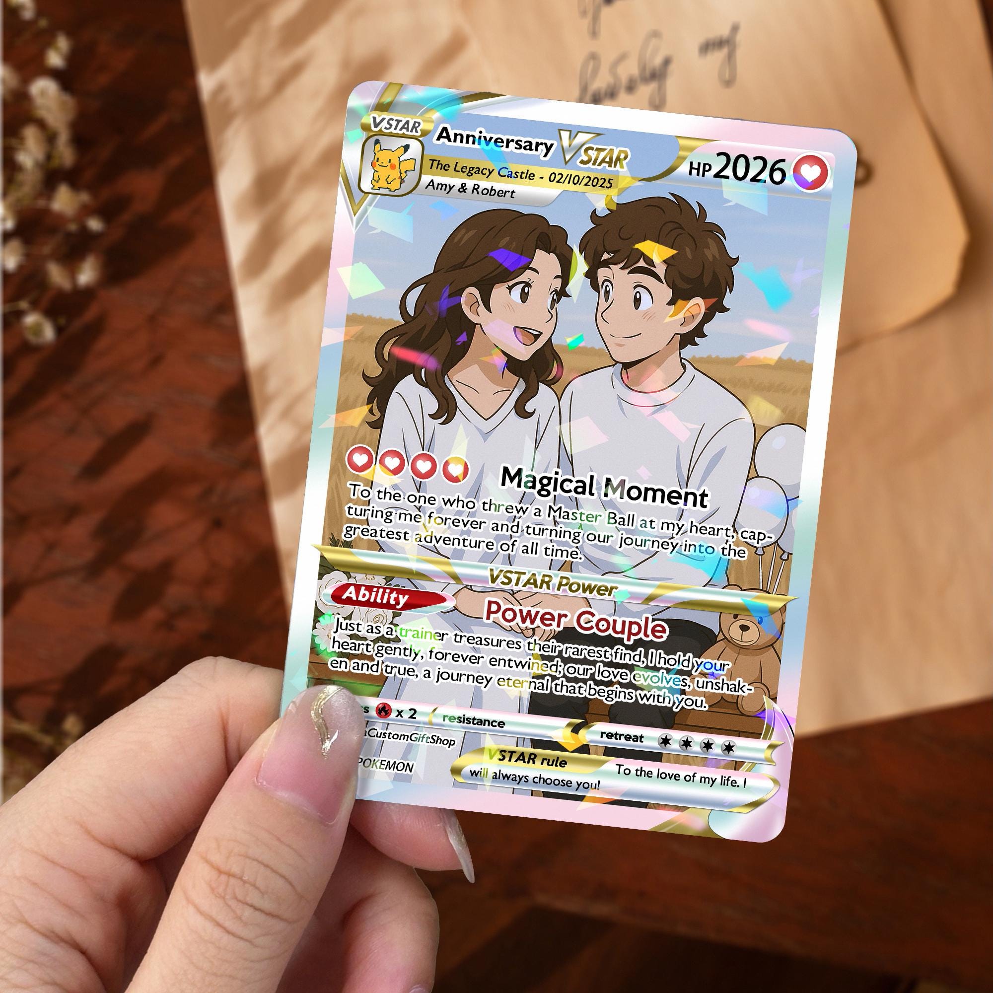 pokemon card etsy Personalized Pokemon Back to School Card, Custom Anime Style Student G