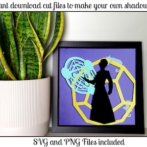 Essek - Critical Role - pliki do cięcia SVG i PNG dla pola cienia