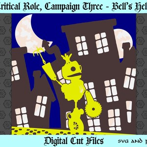 FCG - Critical Role - pliki SVG i PNG do cięcia dla pola cienia