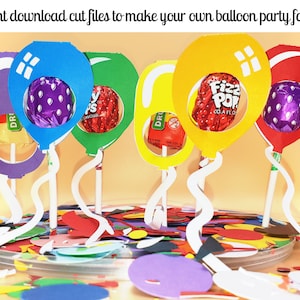 Party Lollipop holders SVG PNG FCM