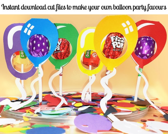 Party Lollipop holders SVG PNG FCM