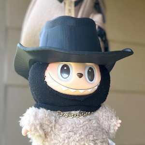 Labubu Cowboy Hat 3D Printed Doll Accessory