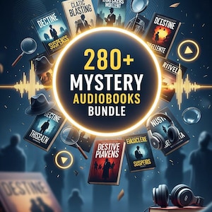 280+ Mystery Audiobooks Mega Bundle