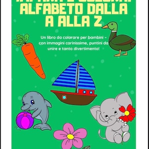 Alfabeto da Colorare A–Z | PDF Stampabile – Frasi di carta