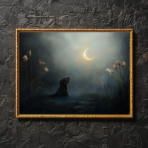 Decorazione murale con Labrador nero <3 // Opera commemorativa con Labrador nero, regalo per papà con Labrador nero, regalo di compleanno personalizzato con Labrador nero