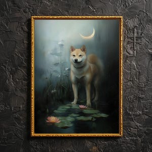 Shiba Serenity <3 Roter Shiba Inu Druck, Roter Shiba Inu Druck, Roter Shiba Inu Hund Grafik, Rot Shiba Inu Mutter Geschenk