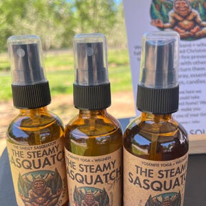 Lo spray doccia Steamy Sasquatch