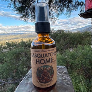 Spray per il benessere domestico di Sasquatch