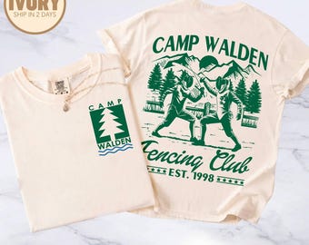 The Parent Trap T-Shirt, The Parent Trap Camp Walden Fencing Club Shirt, Hallie Annie Parker Birthday Gift, Camp Walden Vacation Shirt