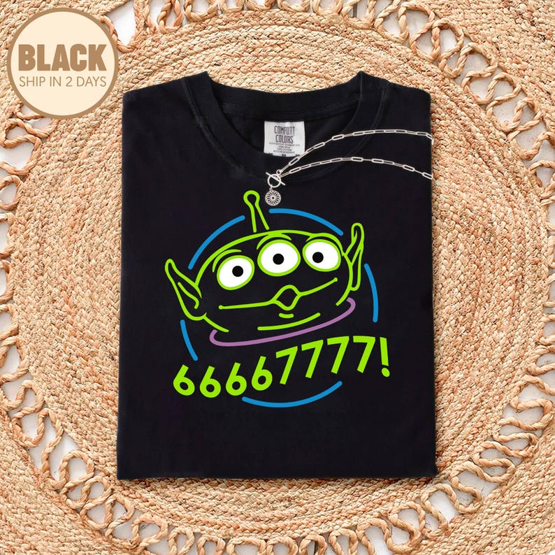 Disneyland Toy Story Alien Oooooh 67 Shirt, Funny Meme Six Seven Disneyland Tee, Toy Story Characters Shirt, Disneyland Movies Comfort Shirt afbeelding 1