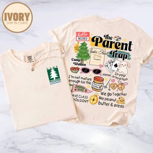 The Parent Trap Camp Walden Fencing Club Shirt, The Parent Trap T-Shirt, Hallie Annie Parker Birthday Gift, Camp Walden Vacation Shirt