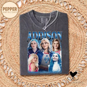 Comfort Colors Addison Zombies 4 Dawn of the Vampires Shirt, Disneyland Addison Bootleg Tee, Disneyworld Zombies Poster, Gift For Her