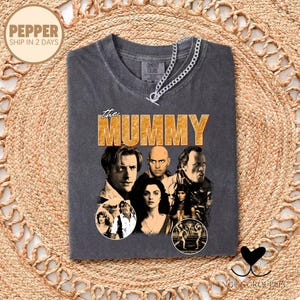 Comfort Colors The Mummy Movie Lovers Gift Tee, Rick O&#39;Connell Expeditions Shirt, Brendan Fraser Fan Gifts, Movie Inspired Shirt