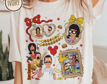 Bob's Burgers Birthday Coquette Bows Shirt, Funny Bob's Burgers Movie Shirt, Bob's Burgers Family Tee, Family Matching Birthday Party Shirt