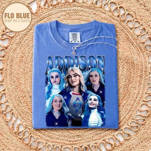 Comfort Addison Zombies 4 Dawn of the Vampires Shirt, Disneyland Addison Bootleg Tee, Disneyworld Zombies Poster, Gift For Her