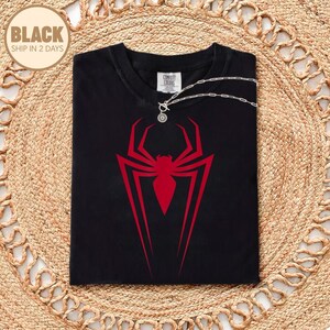 Vintage Spider-Man Comic Shirt, Retro Mcu Graphic Tee, PeterParker T-Shirt, Classic Superhero Shirt, Spiderman Gift for Him image 7