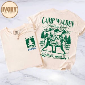 The Parent Trap Camp Walden Fencing Club Shirt, The Parent Trap T-Shirt, Hallie Annie Parker Birthday Gift, Camp Walden Vacation Shirt