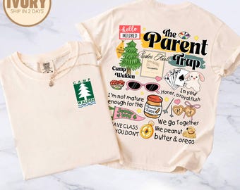 The Parent Trap Camp Walden Fencing Club Shirt, The Parent Trap T-Shirt, Hallie Annie Parker Birthday Gift, Camp Walden Vacation Shirt