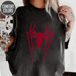 Vintage Spider-Man Comic Shirt, Retro Mcu Graphic Tee, PeterParker T-Shirt, Classic Superhero Shirt, Spiderman Gift for Him image 5