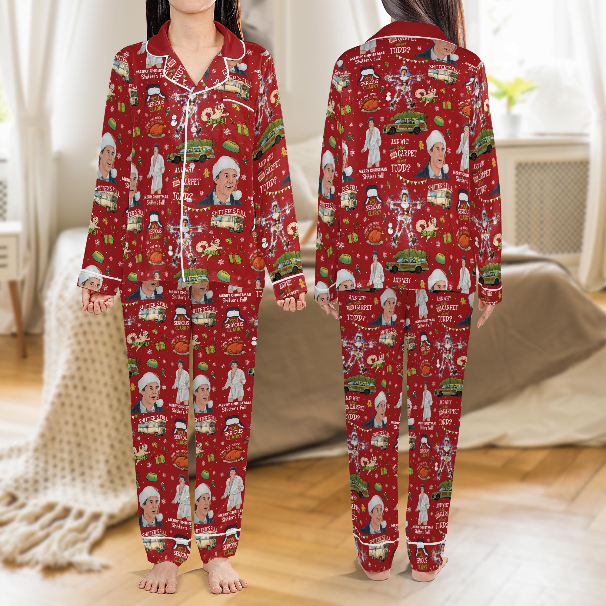Discover National's Lampoon Christmas Vacation Pajamas, Eddie Cousin Clark Griswold Pajamas Holiday Party