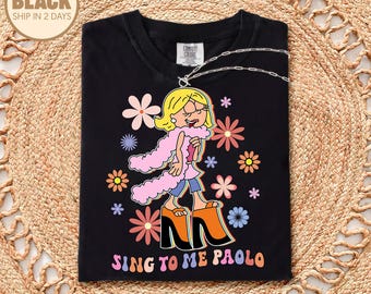 Camiseta de la película "Cántame Paolo" de Lizzie McGuire, camiseta de Lizzie McGuire, camiseta de Lizzie McGuire, camiseta nostálgica de Disneyland de los años 2000