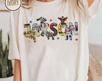 Personalized Transformers Shirt Bumblebee Optimus Prime Tee, Transformers Autobots Christmas Party Xmas Gifts 2025 Sweatshirt