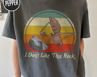 Marcus The Worm Shirt, I Don't Like This Rock Sweatshirt, Marcus The Worm Meme T-shirt, Funny Meme Shirts, Gift For Him, Xmas Gift