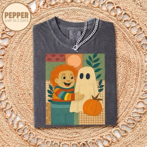Retro Chucky Patchwork Horror Characters Halloween Shirt, Horror Move Vintage 90s Tee, Chucky Shirt, Horror Character Tee