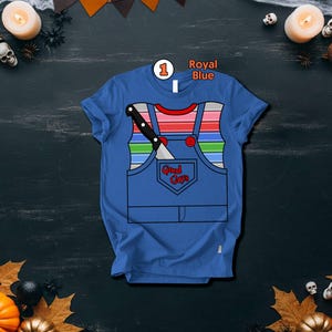 Chucky Horror Shirt Legend Baby Halloween Costume, Good Guy Halloween Cosplay, Halloween Movie Chucky Shirt, Family Matching Tee