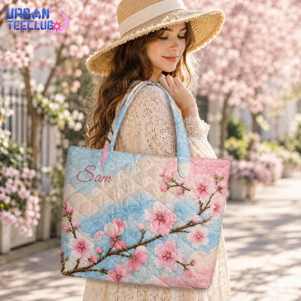 Cherry Blossom Sakura Tote Bag - Etsy