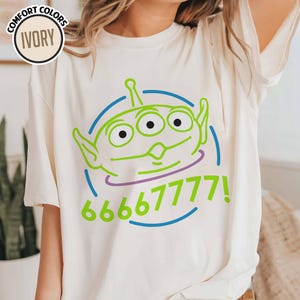 Disneyland Toy Story Alien Oooooh 67 Shirt, Funny Meme Six Seven Disneyland Tee, Toy Story Characters Shirt, Disneyland Movies Comfort Shirt afbeelding 5