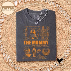 Comfort Colors The Mummy Movie Tee, The Mummy Lovers Gift Tee, Rick O&#39;Connell Shirt, Brendan Fraser Fan Gifts, Movie Inspired Shirt