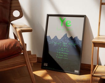 Kanye West - Ye Digital Print