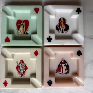 Playing Card Dishes - Etsy