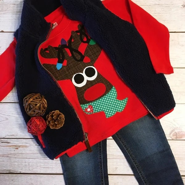 Boys Christmas Shirt Etsy