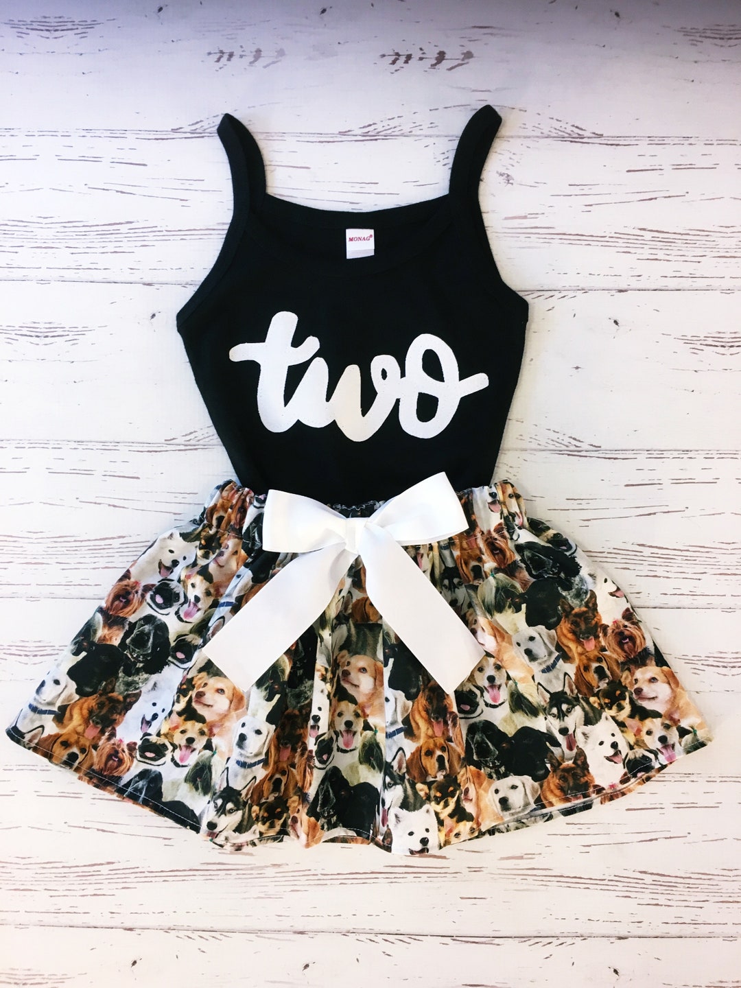 Glamour Dogs Birthday Party Outfit, Girls Dog Party Outfit, Toddler