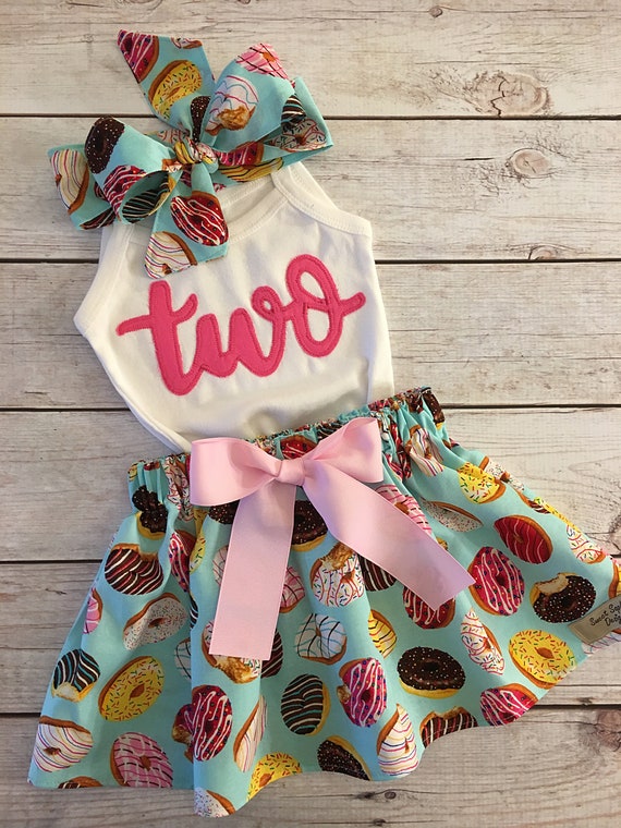 one donut birthday outfit