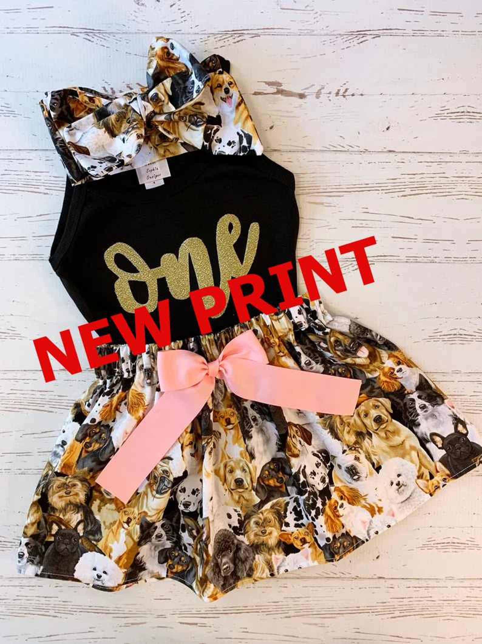 Glamour Dogs Birthday Party Outfit Girls Dog Party Outfit Etsy