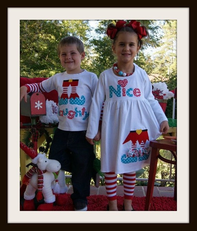 girls matching christmas outfits