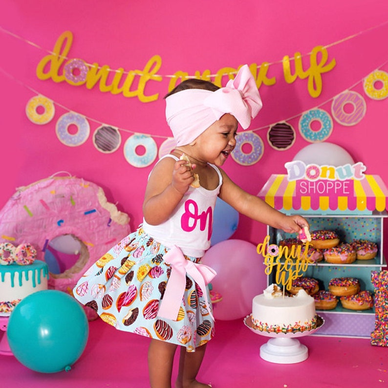 one donut birthday outfit